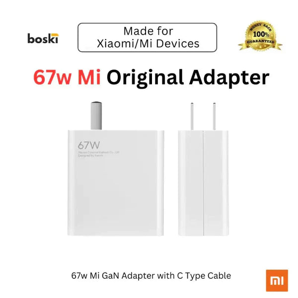 Mi 67w GaN Adapter with Type-C Cable